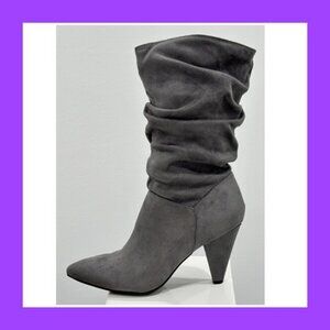Grey "Ripley" Slouch Boot by Christian Siriano - New Women's Size 9.5 (no box)